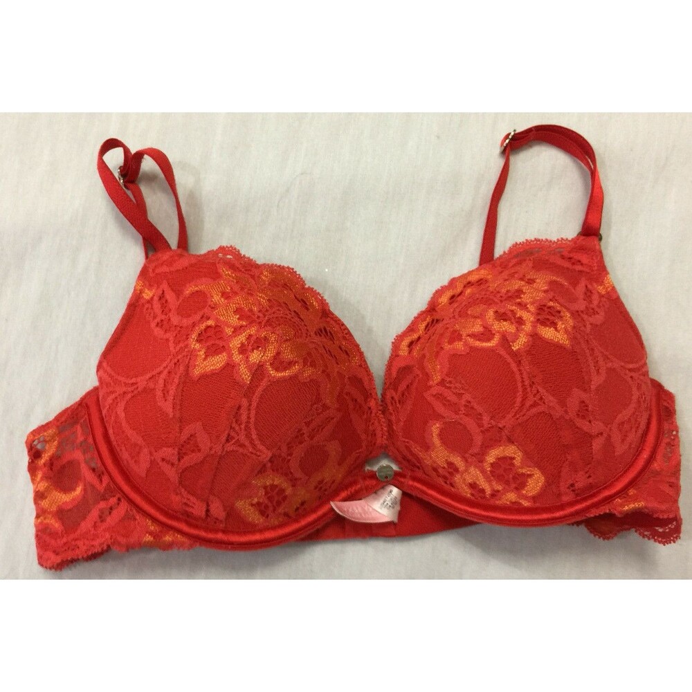VICTORIA SECRET PUSH UP WOMENS UNDERWIRE BRA SIZE 34C